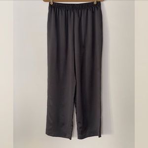 Soft Surroundings Pull-On Satin Pants